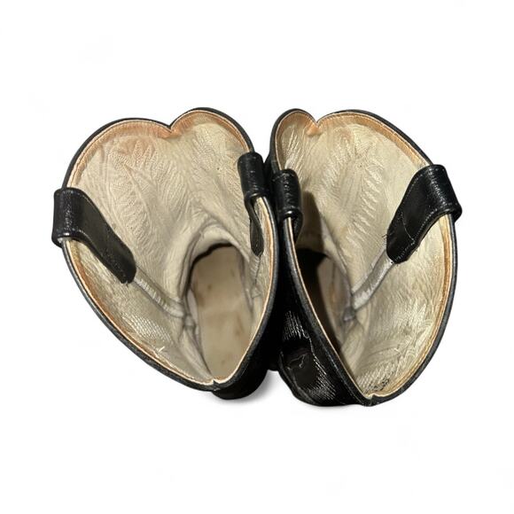 Classic Black Leather Men's Boots - Picture 6 of 10